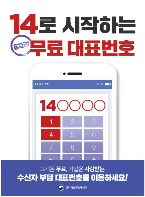 수신자 부담 대표번호 '14○○○○' 도입 2주…서비스 기업 전무