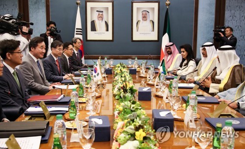 한·쿠웨이트 총리회담…이총리, 인프라 사업 韓기업 참여요청