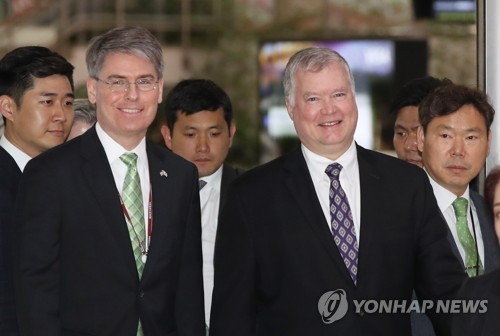 美 비건 대북대표 한국 입국…하노이 회담 결렬 후 첫 방한