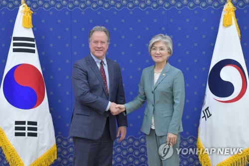 강경화, WFP 사무총장 접견…북한 식량상황 논의