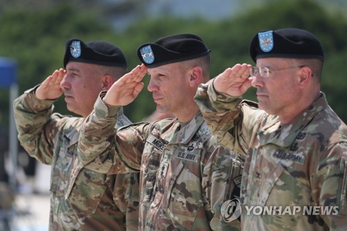 美상원 국방수권법안 "주한미군 2만8500명 이하로 축소 금지"