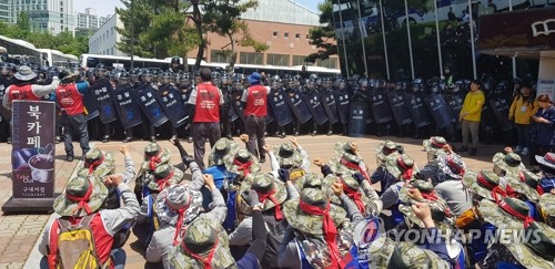 민주노총 "현대重 노조 폭력? 터럭만큼의 잘못도 없어"