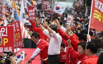 한국당, 이정미·민주당 의원 14명 고발…"몸싸움했다"