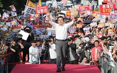 한국당, 대구서 文정부 공세수위 높여…"총선 압승시켜 달라"