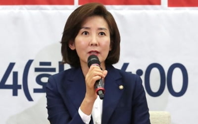 나경원 "여야·국민 모두 참여하는 위기진단 대토론회 제안"