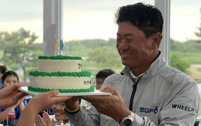 경기장에서 생일 맞은 최경주 "몸과 스윙 재정비 완성 단계"