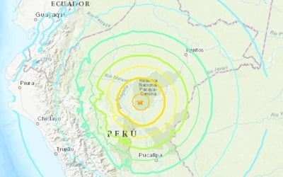 '불의고리' 페루 중북부 규모 8.0 강진…1명 숨지고 건축물 붕괴