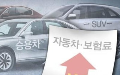 주요 손보사들 내달 6∼15일 車보험료 최고 1.6% 인상