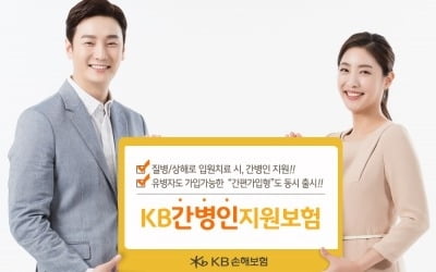 KB손해보험, KB간병인지원보험 출시