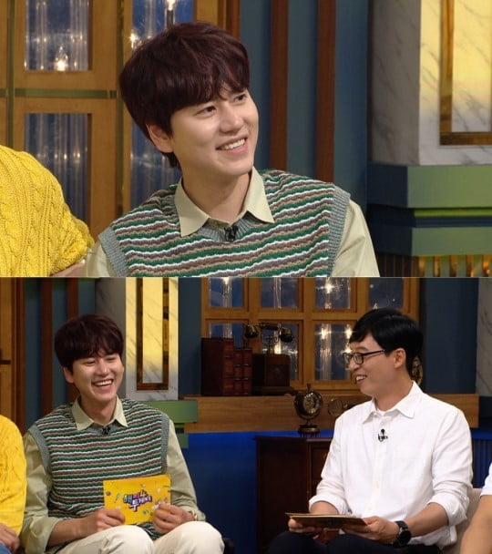 규현, 엄기준 열애설 언급/사진=KBS 2TV '해피투게더4'