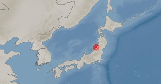 일본 야마가타현 지진 / 사진 = 기상청 제공 