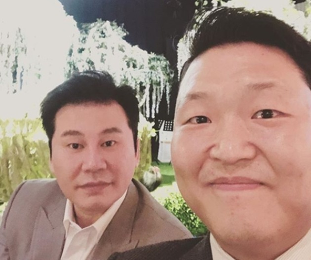 양현석, 싸이 / 사진 = 싸이 인스타그램 캡쳐