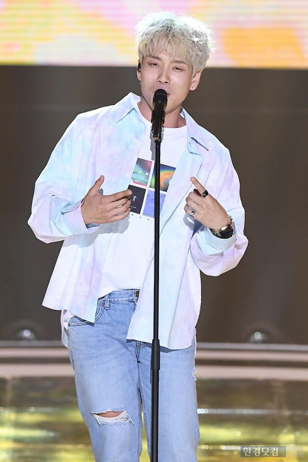 [포토] 이창민, '엄청난 성량 과시~'