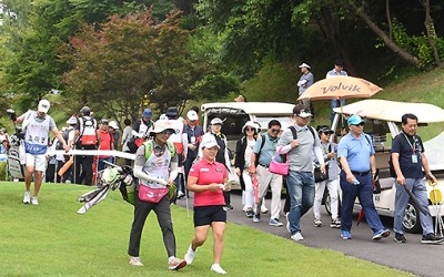 [BC카드·한경 레이디스컵] 화창한 날씨 속에 펼쳐지는 무빙데이, 10시 티오프