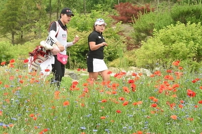 [BC카드·한경 레이디스컵 2019] 장하나, '경기도 즐겁게 해야지~'