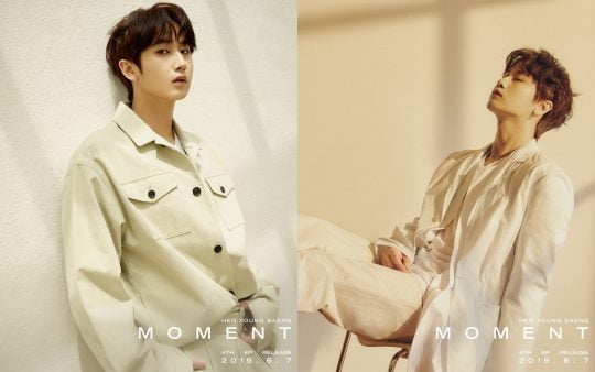 가수 허영생의 ‘MOMENT’ 콘셉트 사진/제공=KQ엔터테인먼트