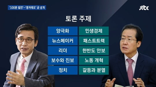 '홍카X레오' 홍준표 vs 유시민 '자유토론', 오늘 밤 10시 공개...'2가지 버전 영상' 어떻게 다를까?