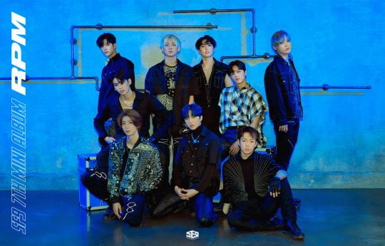 그룹 SF9의 일곱 번째 미니 앨범 ‘알피엠(RPM)’의 단체 재킷 사진 / 사진제공=FNC엔터테인먼트