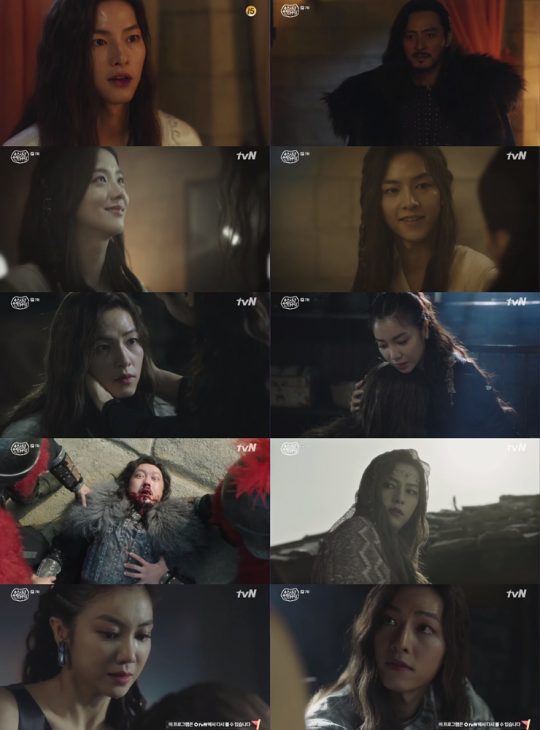 ‘아스달 연대기’ 송중기, 김옥빈, 장동건 / 사진=tvN 방송화면