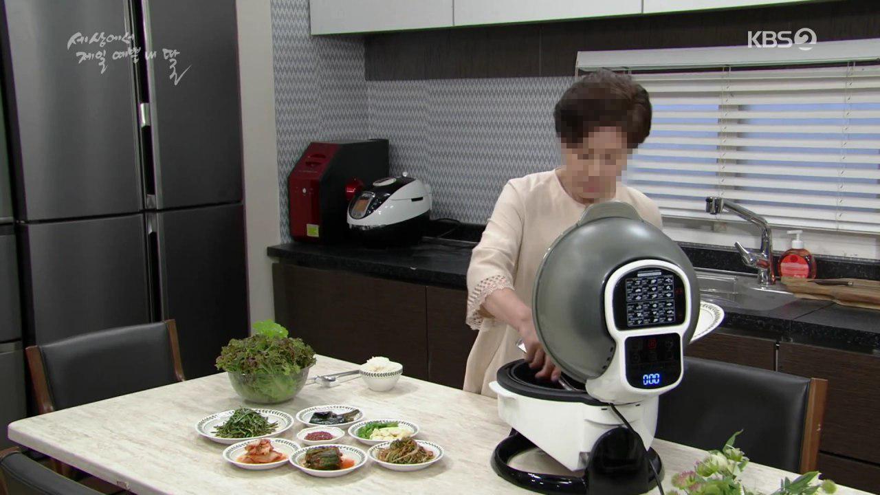 주말드라마 ‘세젤예’ 22일 방송분에서 출연자가 자이글 롤링쿡스를 사용해서 요리를 하고 있다.[자료=자이글]