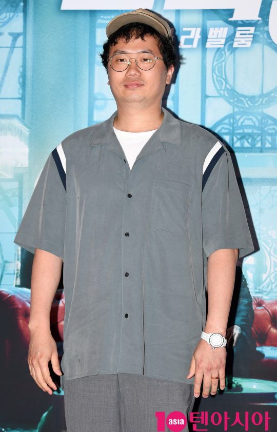 개그맨 안상태가 25일 오후 서울 한강로3가 CGV 용산아이파크몰점에서 열린 영화 ‘존 윅 3: 파라벨룸’ VIP시사회에 참석하고 있다.