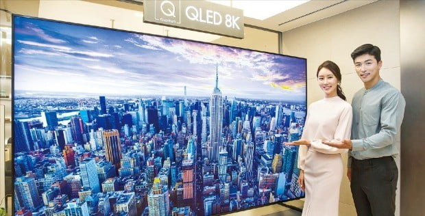 삼성, 압도적 화질의 QLED 8K TV…프리미엄 대형TV 기준을 바꾸다