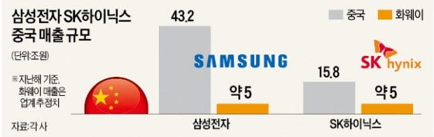 삼성·SK '10조 매출' 날아갈 판인데…'美·中 협박' 불구경하는 정부