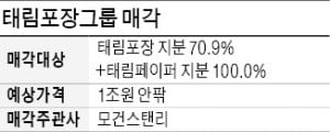 [마켓인사이트] 태림포장 인수전, 한솔 등 7곳 참여