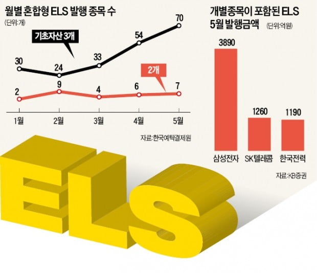 ELS 투자자 "지수형보단 혼합형이 더 매력"