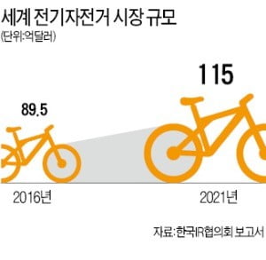 "카카오가 밀어준다"…'주가 충전' 자전거株