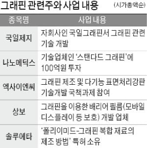 묻지마식 '그래핀株' 투자…거품 꺼지면 개미 피해 우려