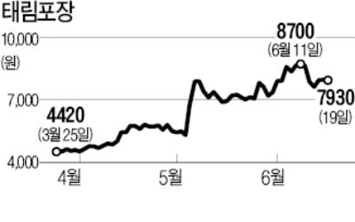 [마켓인사이트] 한솔제지·세아상역·中샤닝페이퍼 등 참여…태림포장 인수, 5파전 '압축'