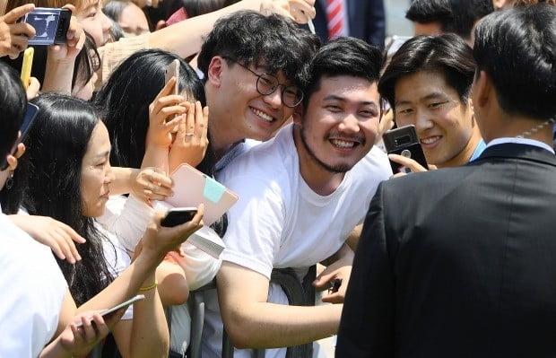 축구 U-20 준우승 환영행사