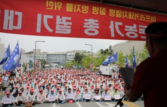 전국 돼지 농부 2000명, 환경부서 '잔반돼지 금지' 시위 왜?