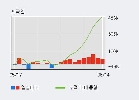 '대유에이피' 52주 신고가 경신, 전일 외국인 대량 순매수