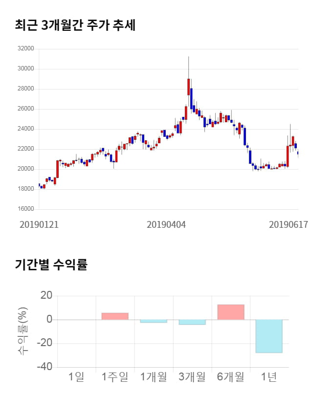 진에어, 전일 대비 약 3% 상승한 22,250원