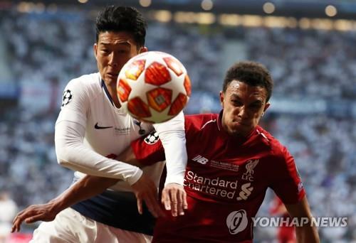 UCL 결승 '풀타임' 손흥민, 토트넘 공격수 중 최고 평점 6.6