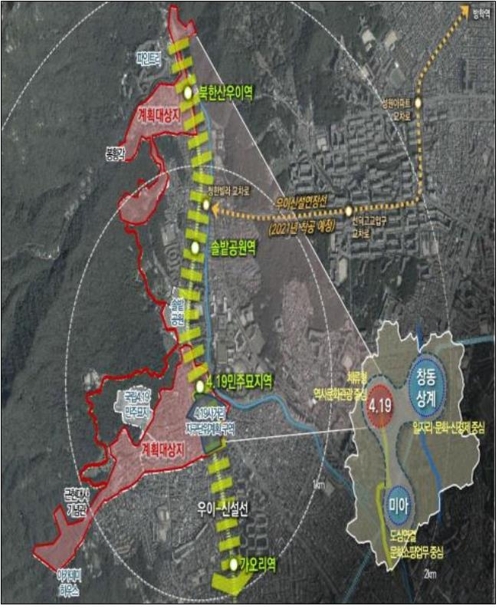 서울 강북구 4·19사거리 일대 도시재생…"동북권 중심지로"