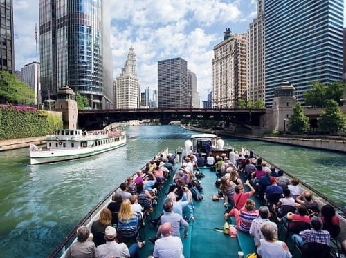 여행객이 꼽은 '美최고 관광체험', 시카고 건축 크루즈