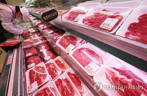 내년부터 호주산 소·돼지고기 수입 간소화…전자위생증 적용