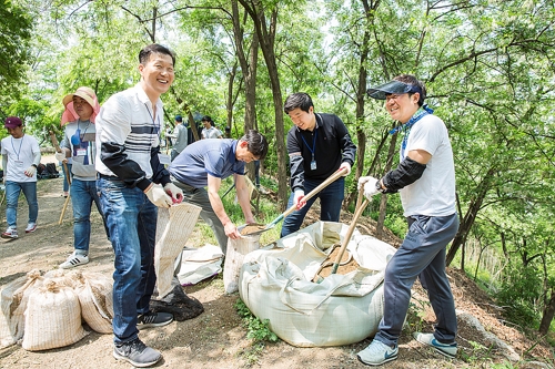 효성, '나눔의 숲' 보존·장애인 일자리 창출 등 후원