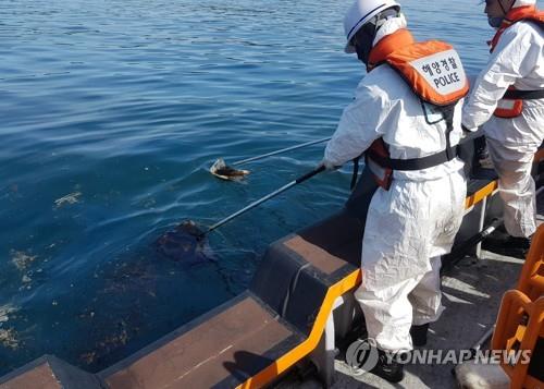 '배타적경제수역서 기름유출' 중국 선박사·선장 벌금형 확정