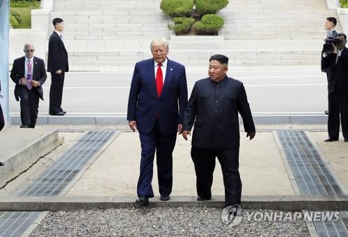 [남북미 판문점 회동] '북한땅' 밟은 첫 美대통령…자유왕래 촉진하나