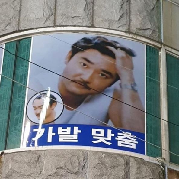 가발 광고에 등장한 유병재? 누리꾼들 `빵` 터진 그 사진