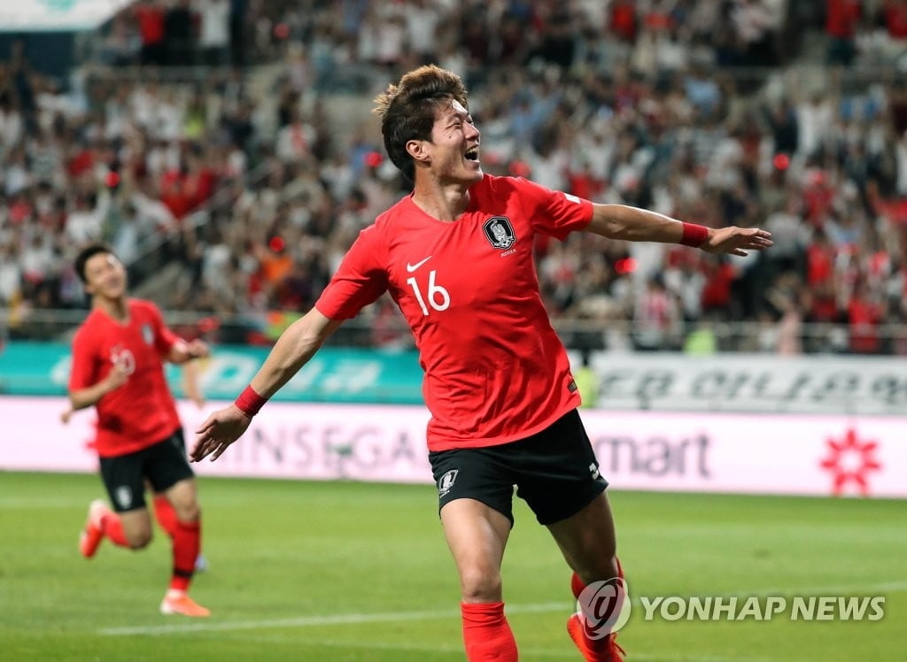 대한민국 Vs 이란 1-1 경기 종료…황의조 `킬러 본능` 빛났다