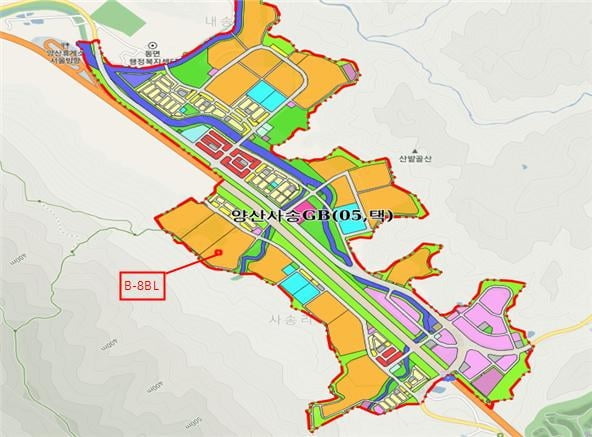 국토부·LH, 양산사송 공공지원 민간임대주택 사업자 공모