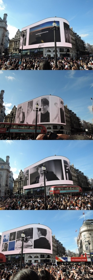 [TEN PHOTO] 아미로 가득찬 英 런던 피카딜리 광장