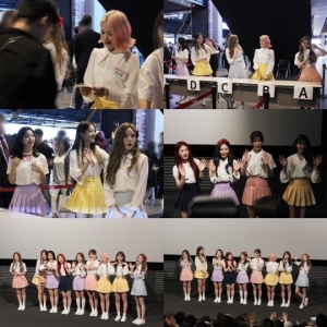 프로미스나인, 일일 미소지기 변신해 플로버와 &#39;FUN!&#39;한 하루