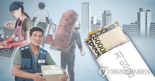 시간당 임금 가장 낮은 곳은 강원·대구·인천