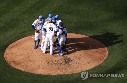 지독한 아홉수…류현진 등판하면 얼어붙는 다저스 동료들